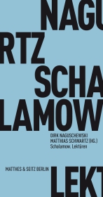 Schalamow. Lektüren